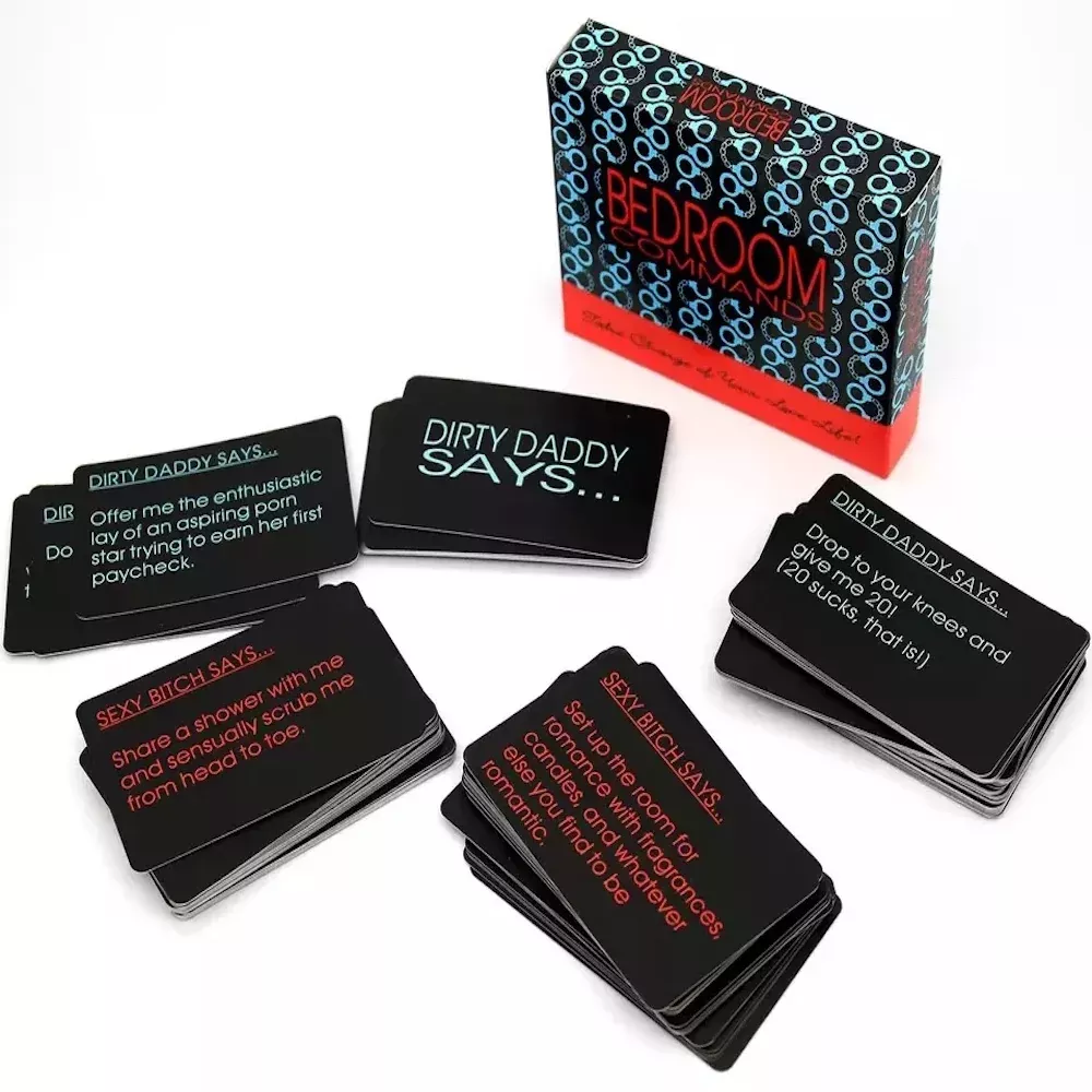 Bedroom Commands Sexy Card Game