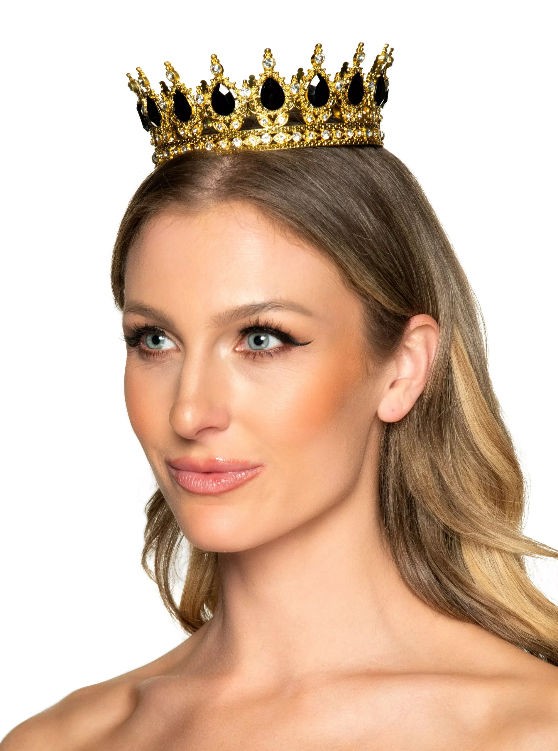 Bejeweled Golden Queen's Crown