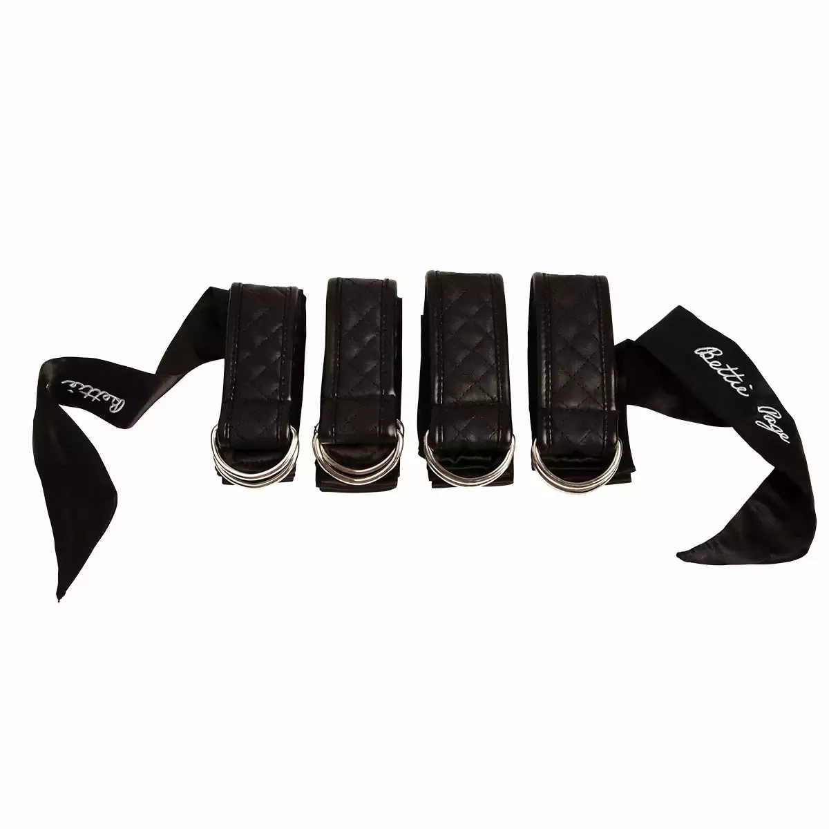 Bettie Page Sweet on Satin Restraints Set