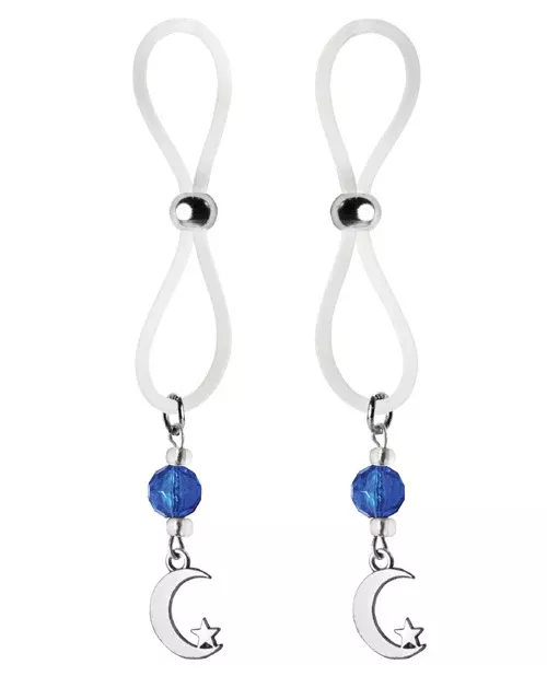 Bijoux De Nip Nipple Halos Moon & Star Charm