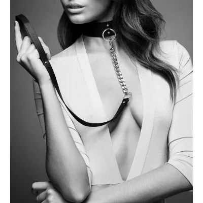 BIJOUX INDISCRETS MAZE CHOKER WITH LEASH
