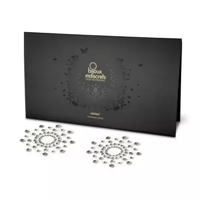 BIJOUX INDISCRETS MIMI CIRCLES - CRYSTAL CLEAR