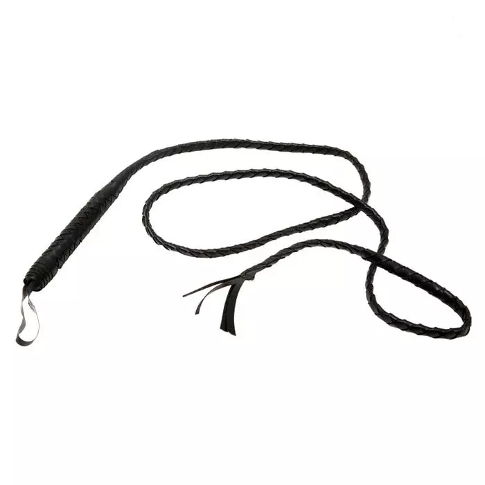 Black Braided Whip
