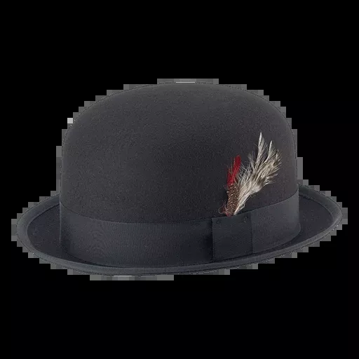 Black Laurel Derby Hat