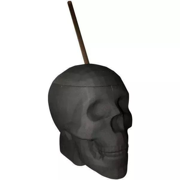 Black Matte Skull Cup