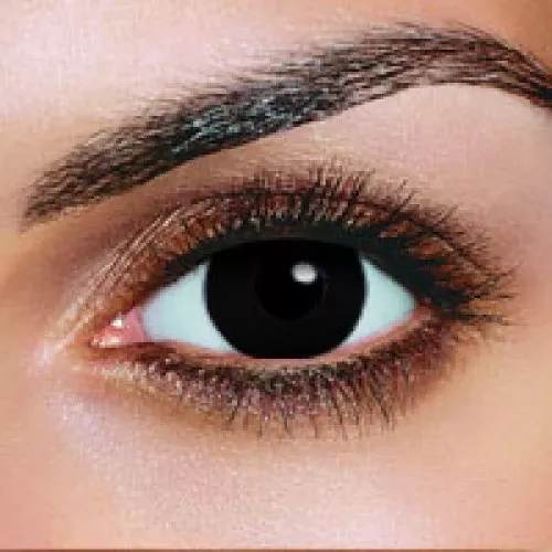 Black Out Theatrical Contact Lenses