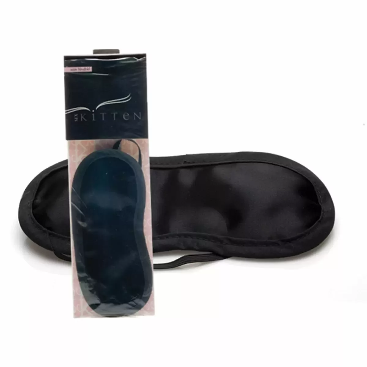 Black Satin Blindfold