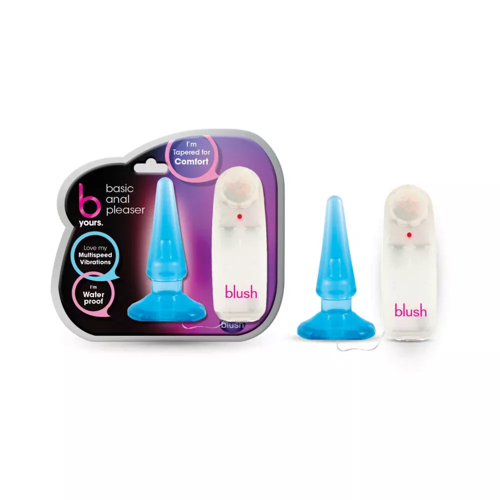 Blush B Yours Basic Anal Pleaser Remote-Controlled Vibrating Anal Plug