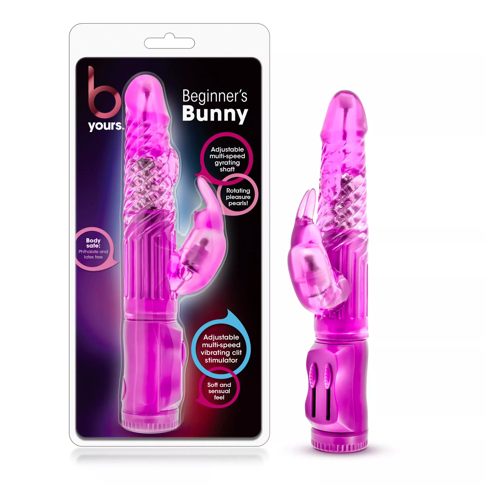 Blush B Yours Beginner's Bunny Rabbit Vibrator