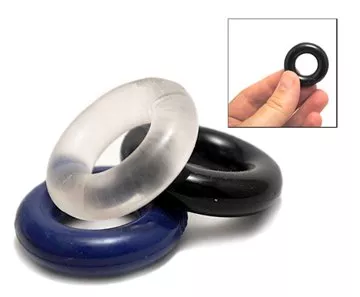 Blush Cockring set: Stretchy 3 (Blush Stay Hard Donut)