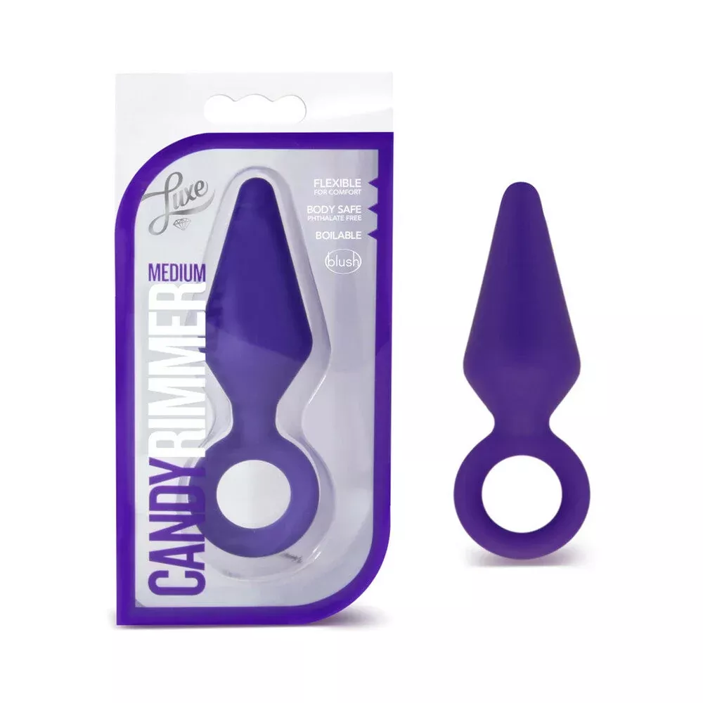 Blush Luxe Candy Rimmer Silicone Anal Plug