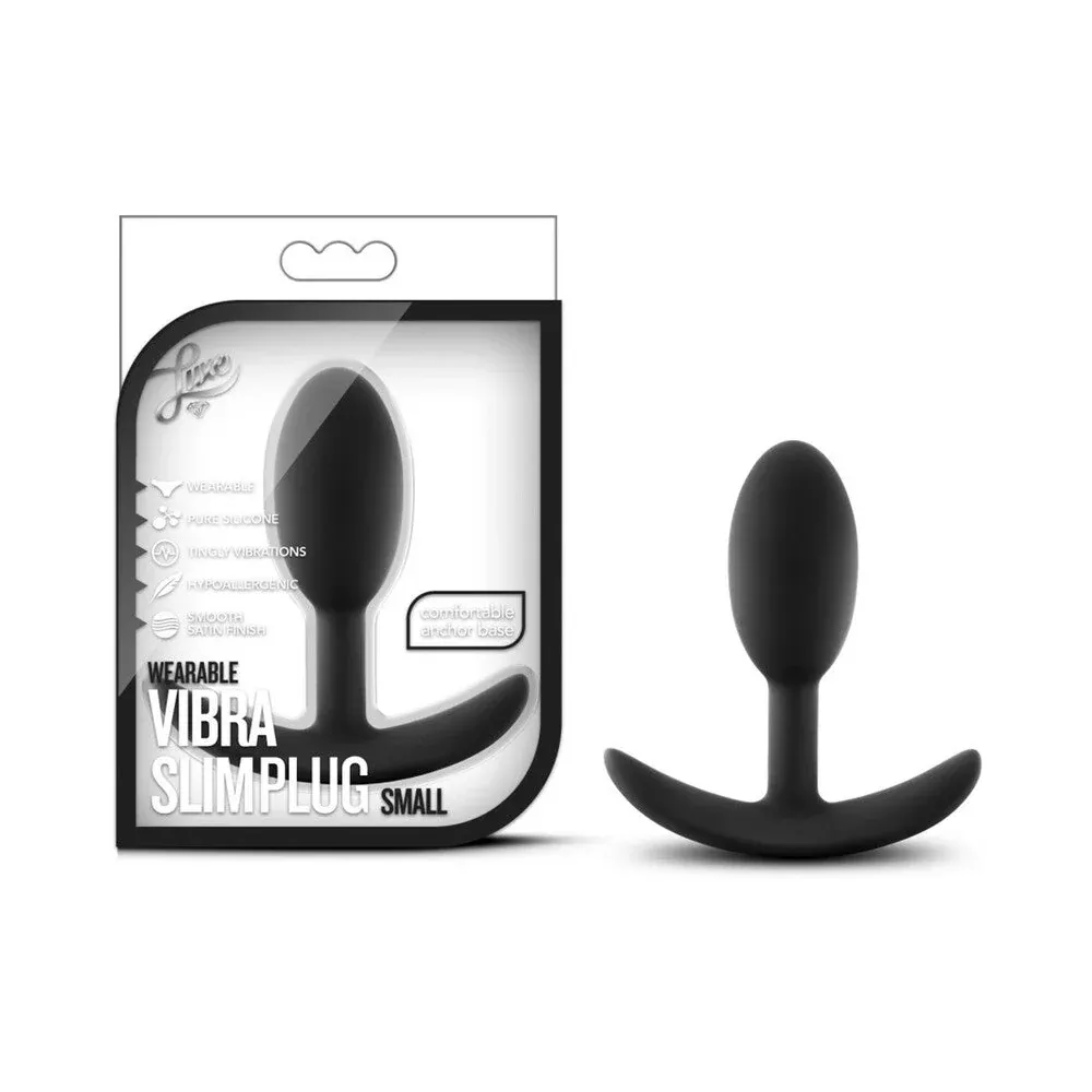 Blush Luxe Wearable Vibra Slim Plug Small