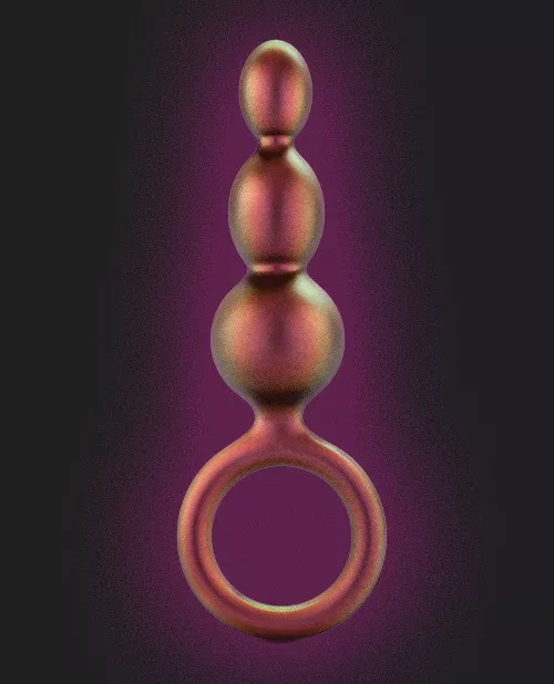 Blush Matrix Beaded Loop Plug