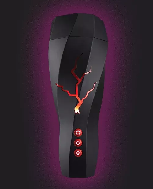 Blush Storm Suction Powered Stroker