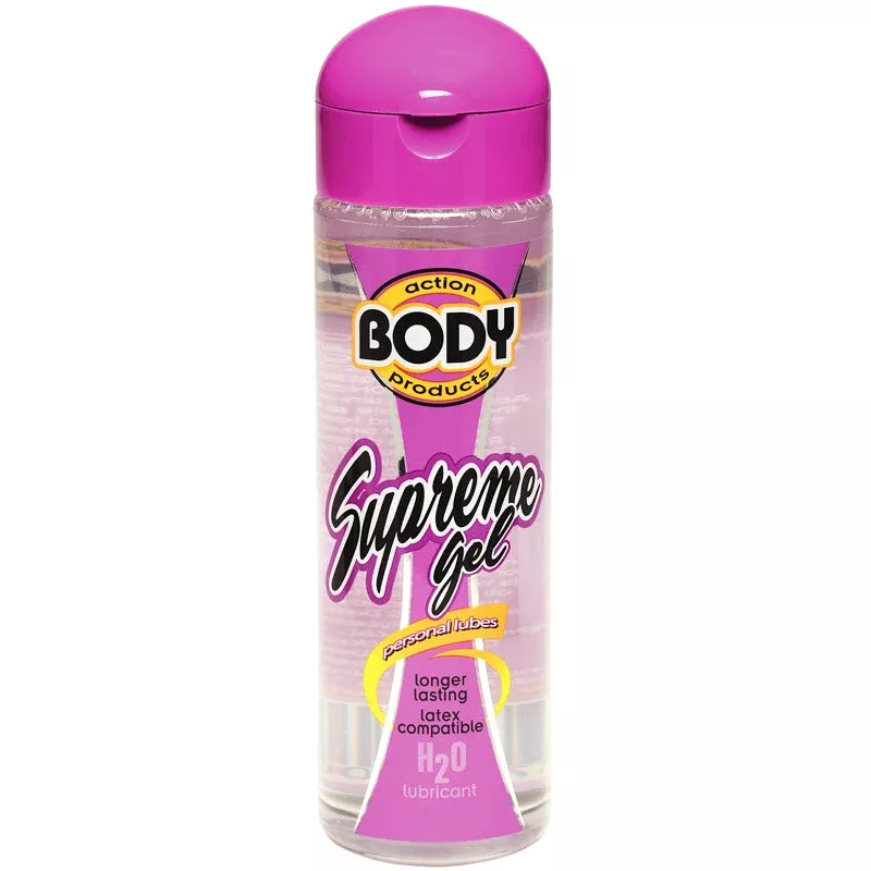 Body Action Supreme Water Based Gel Lubricant 2.3 fl oz