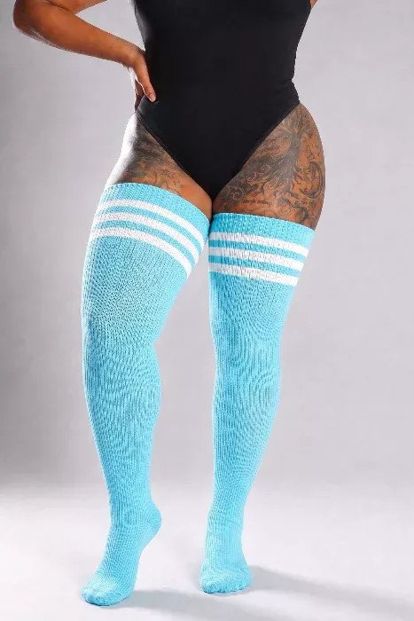 Bolt Bliss Thigh High Socks