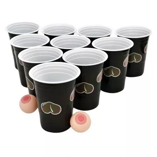 BOOBIE BEER PONG Drinking Games - HOTT PRODUCTS