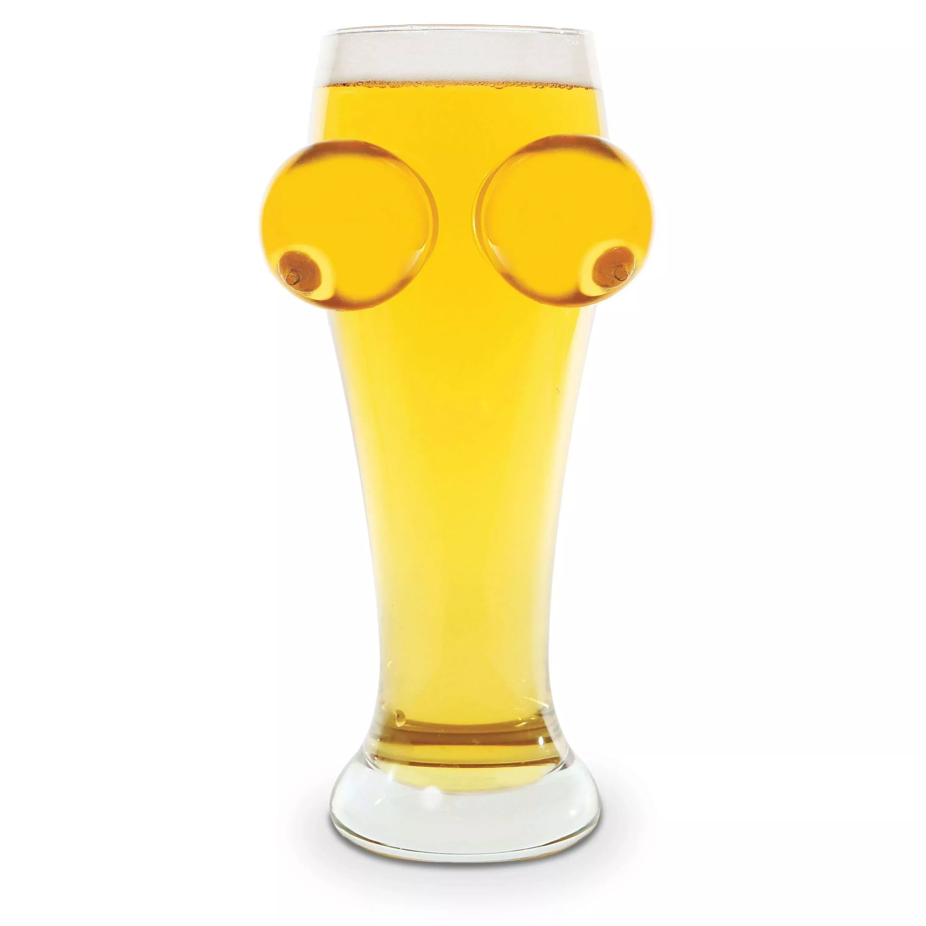 Boobies N Beer Glass