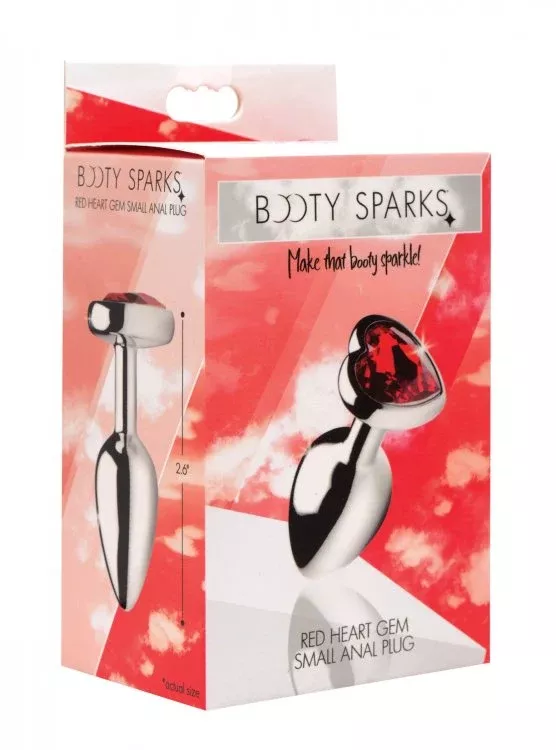 Booty Sparks Heart Gem Anal Plug