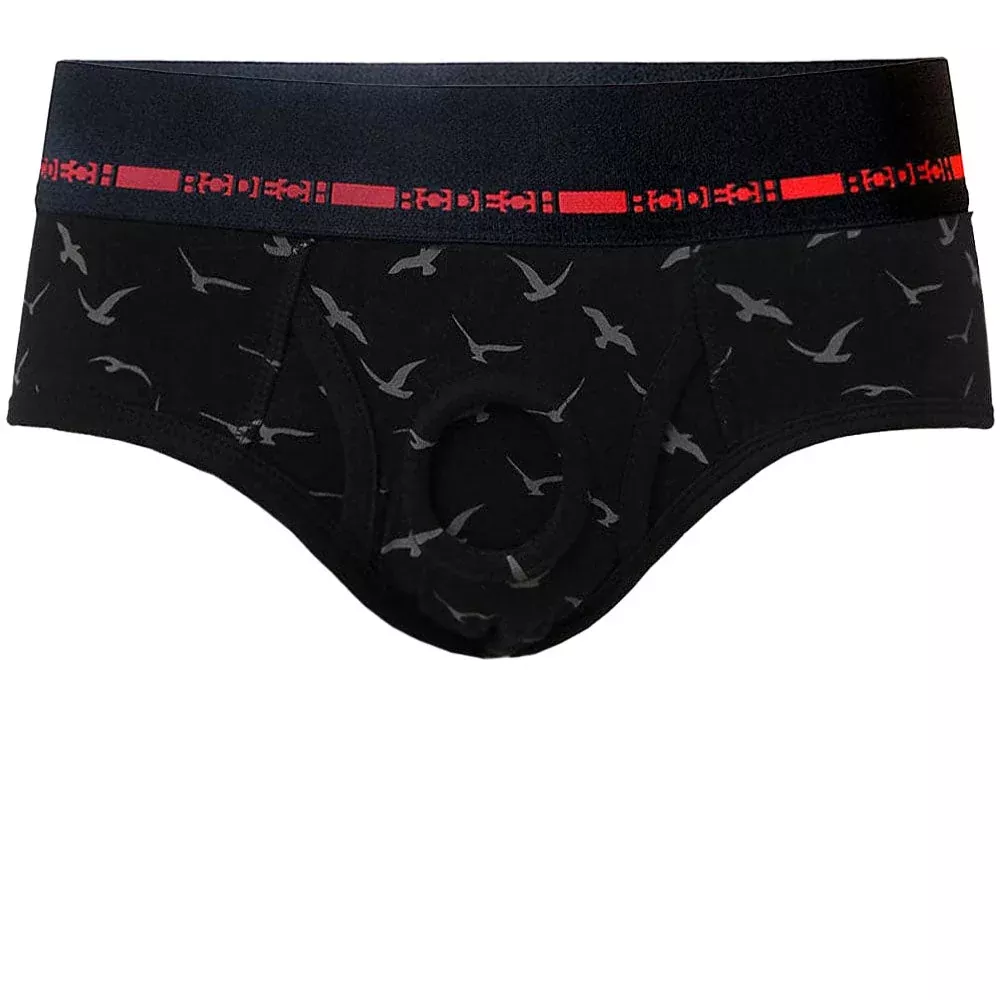 Brief+ Harness - Birds - PLUS SIZE
