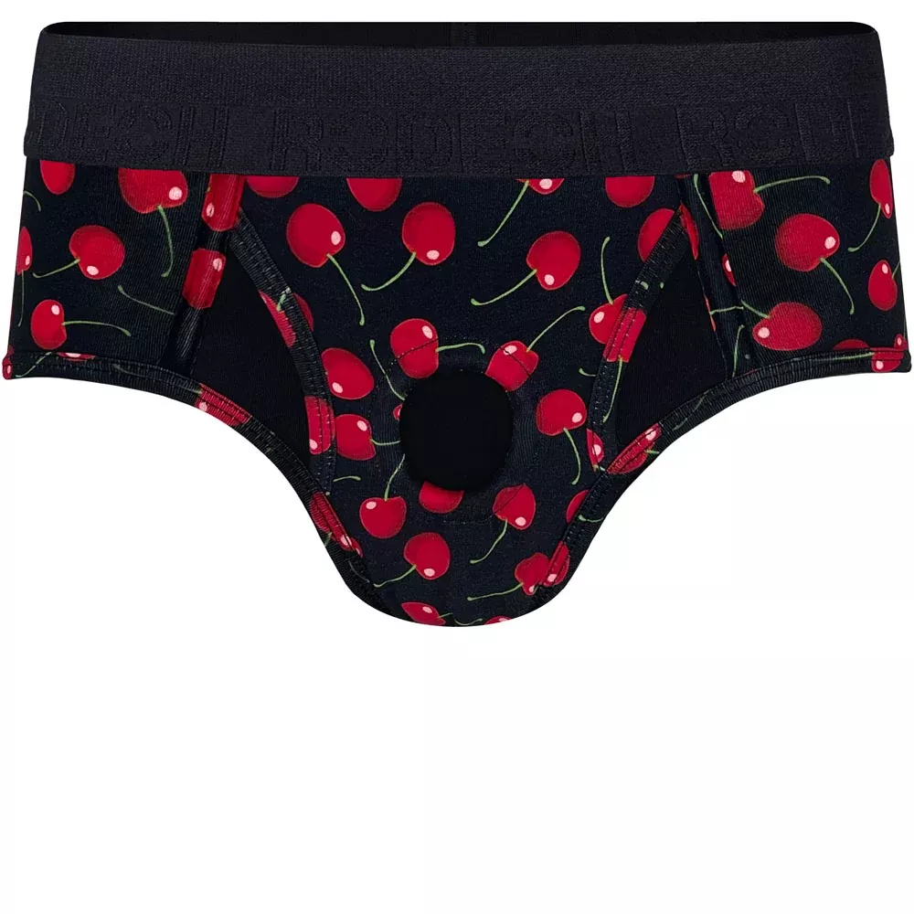 Brief+ Harness - Cherry Bomb