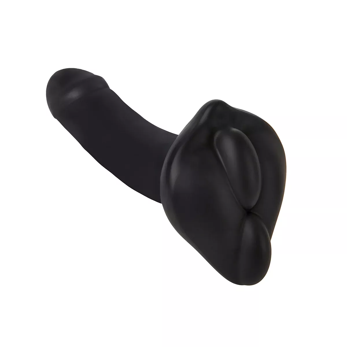 BumpHer Black - Strap On Dildo