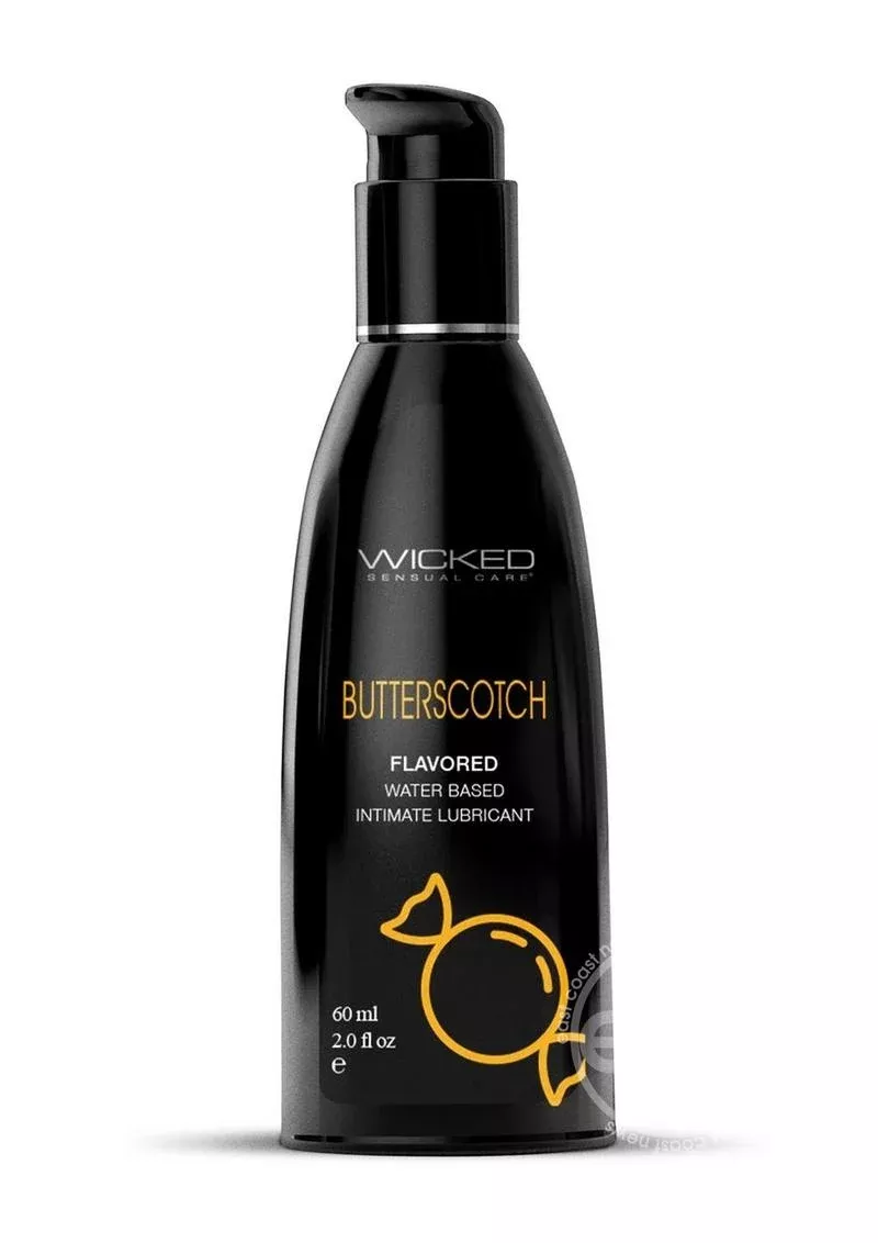 Butterscotch Flavored Water Based Lubricant