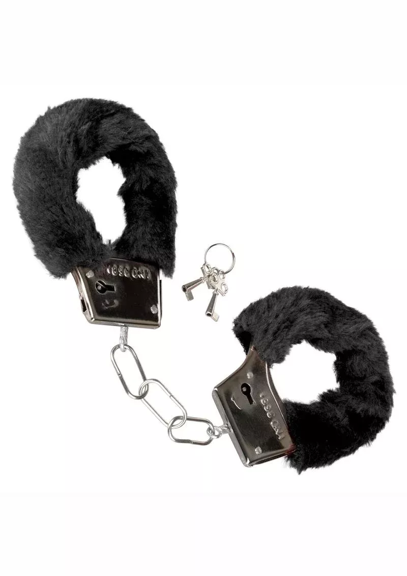 CalExotics | Playful Furry Handcuffs | Fuzzy Wrist Restraints