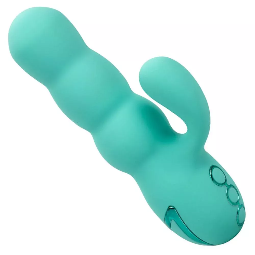 California Dreaming Del Mar Diva Mini Thrusting Rabbit Vibrator