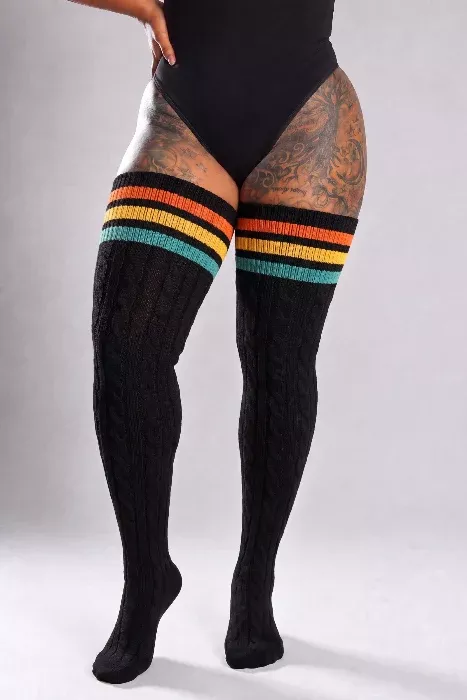 Celebrate Heritage Thigh High Socks