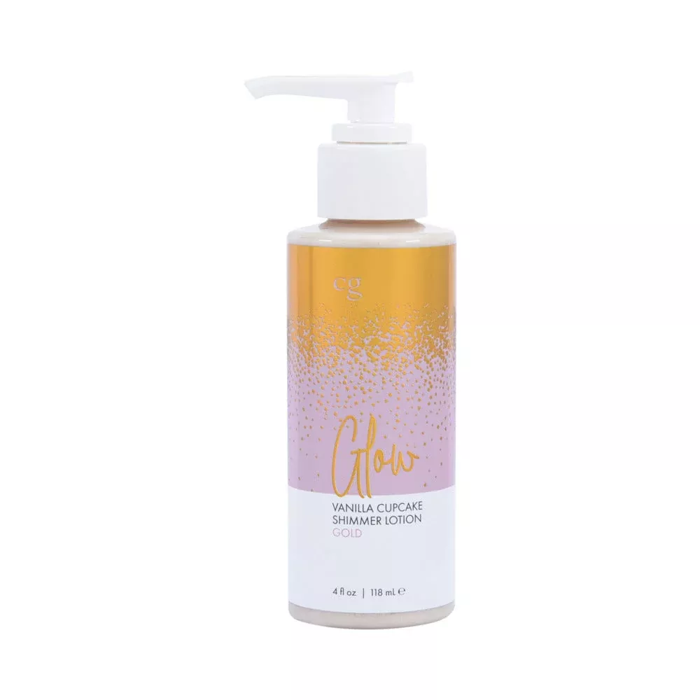 CG Glow Vanilla Cupcake Shimmer Lotion Gold 4 oz.