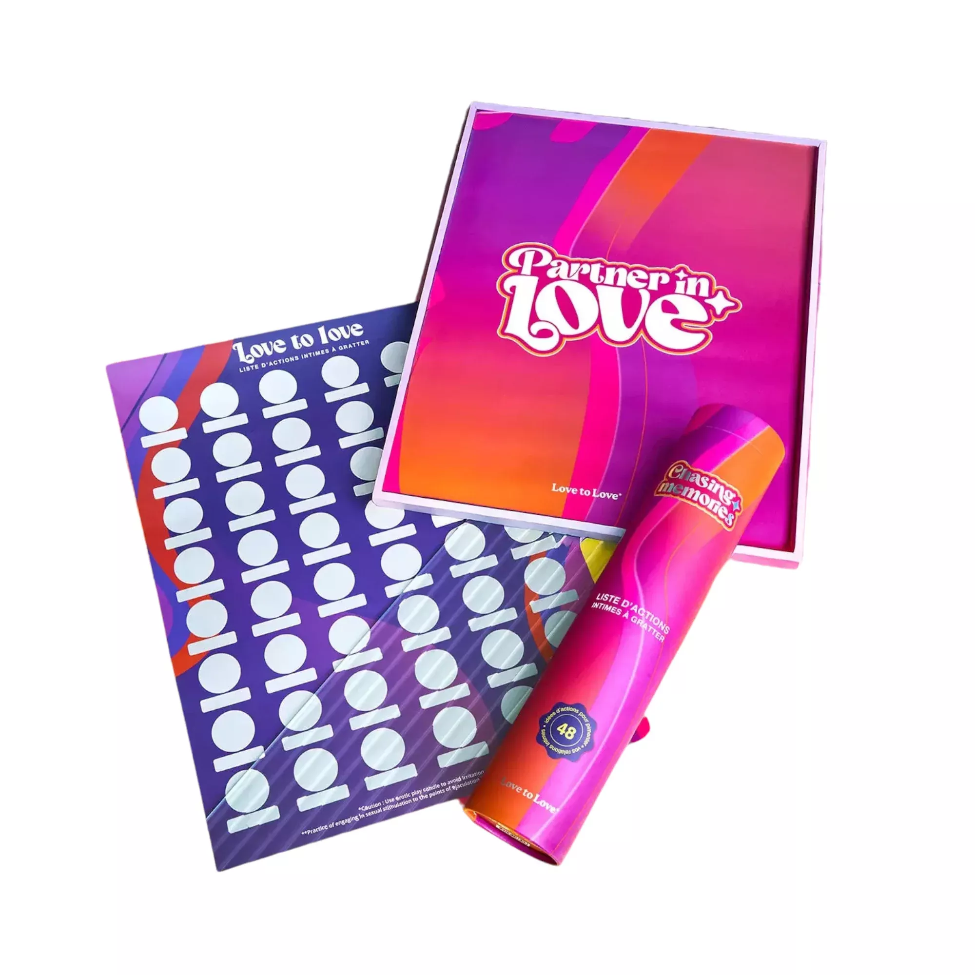 Chasing Memories Intimate Action Scratch List - French