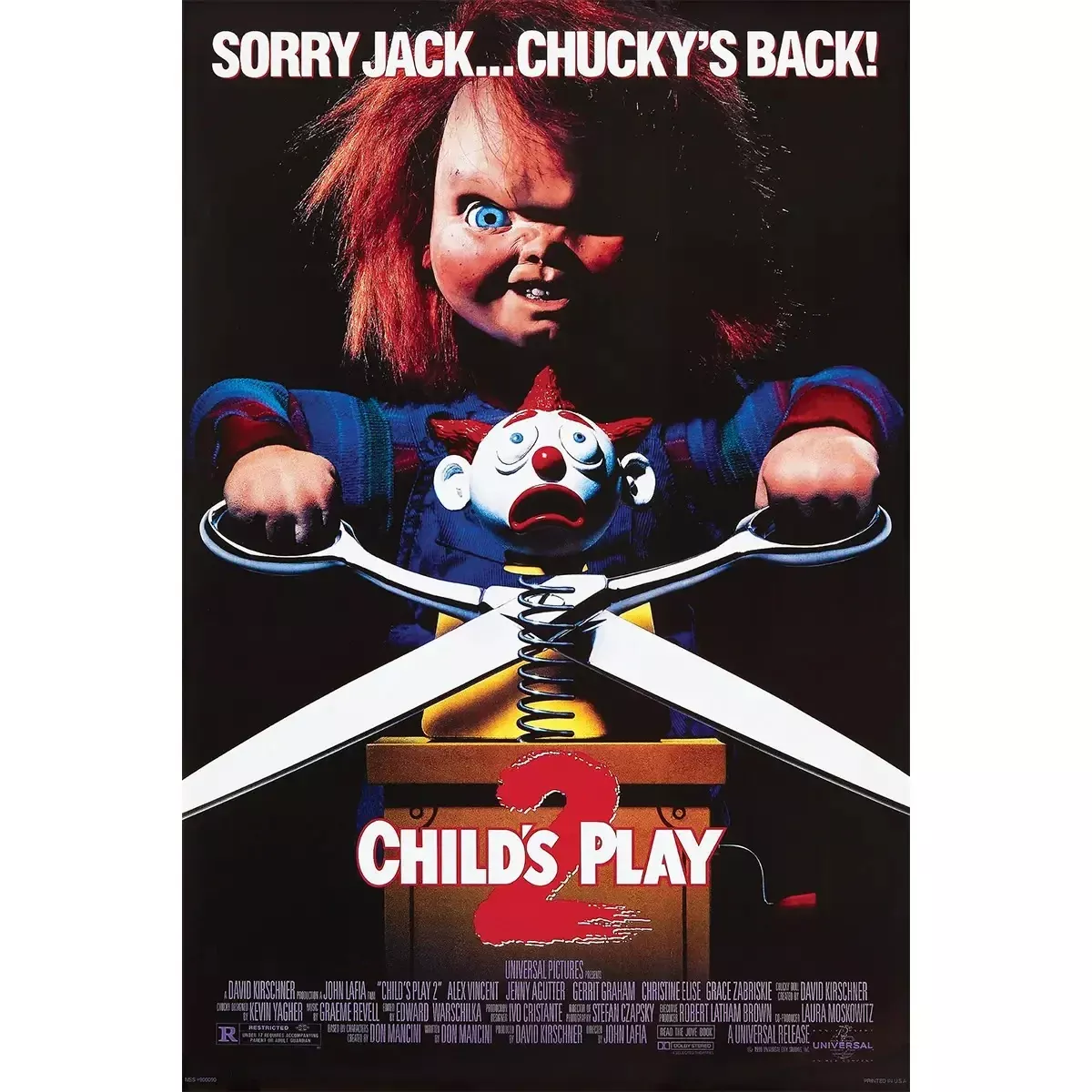 Child's Play 2 Theatrical Release Poster