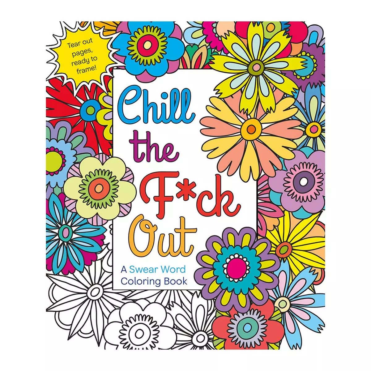 Chill the F*ck Out Swear Word Coloring Book