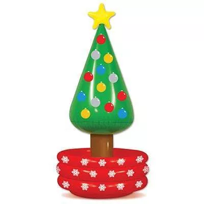 Christmas Tree Inflatable Drink Cooler