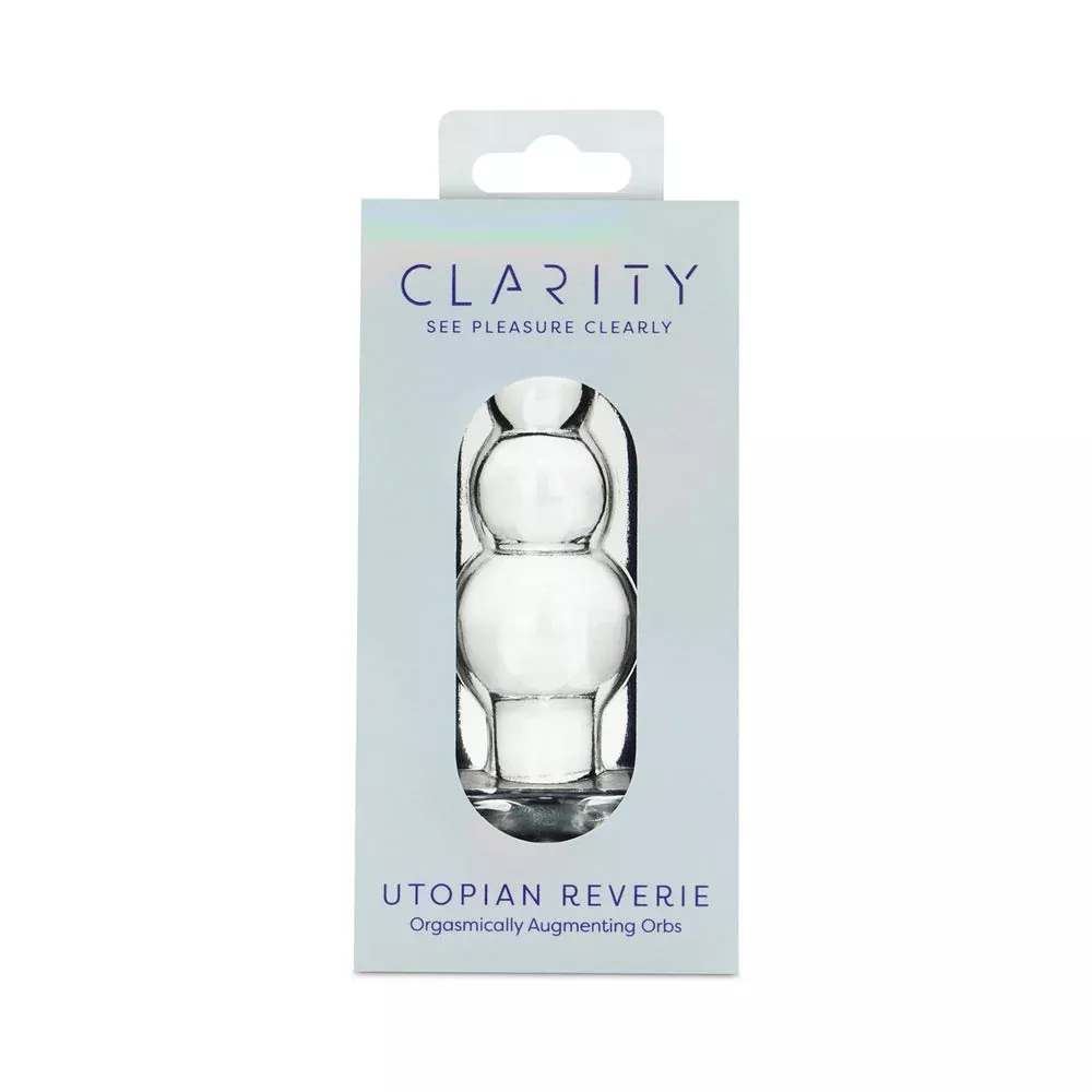 Clarity Utopian Reverie Glass Dildo