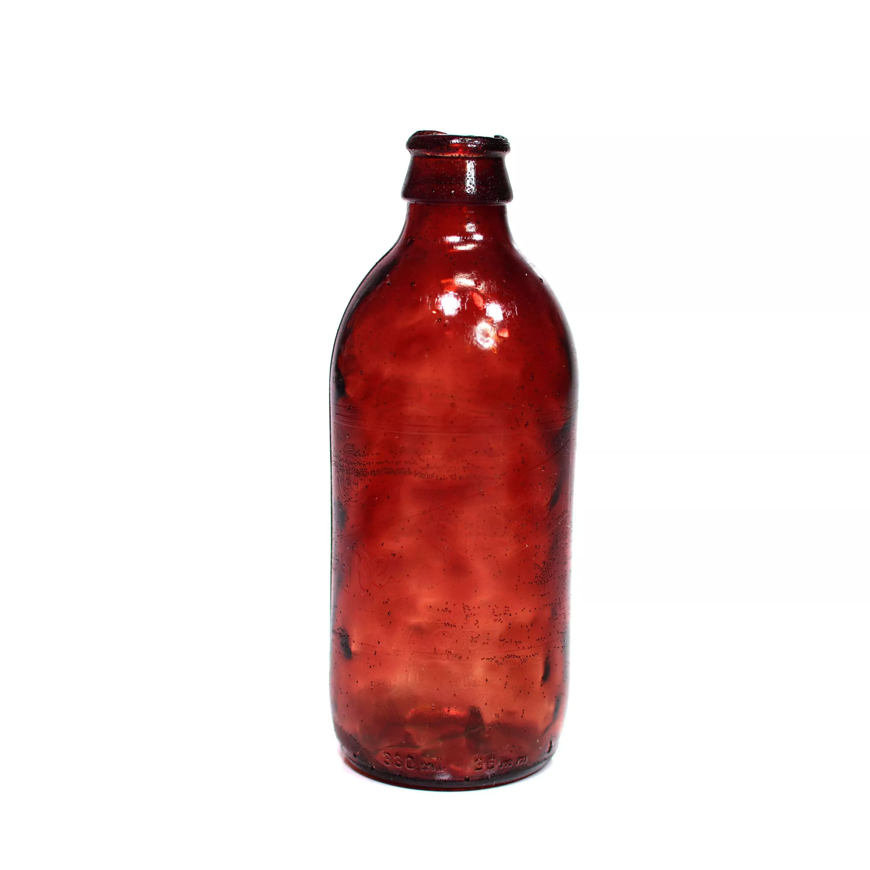 Clear Breakaway Stubby Beer Bottle Prop