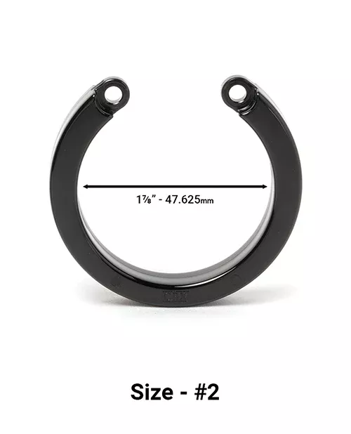 Cock Cage U-Ring #2 - Black