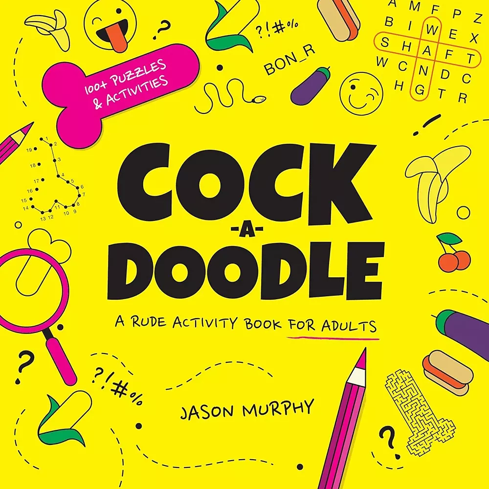 Cock-a-Doodle Activity Book for Adults