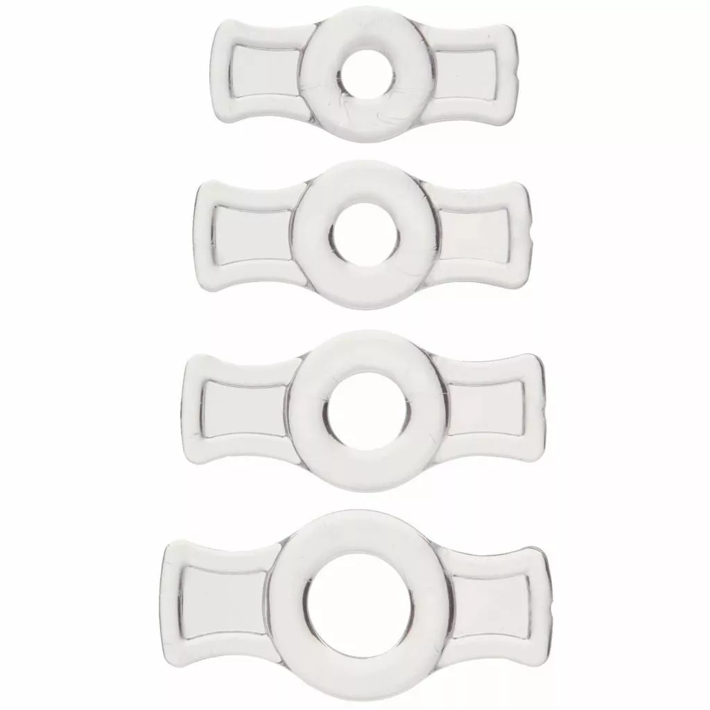 Cockring Set: TitanMen E-Z On (4)