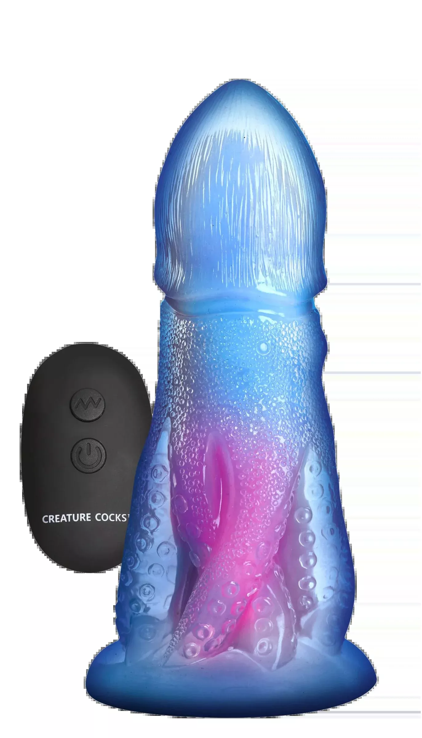 Cocktopus Deluxe Glow-in-the-Dark Vibrating Dildo
