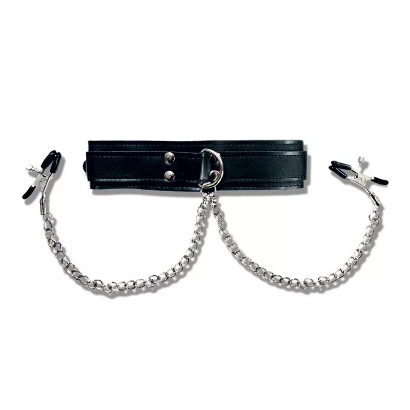 Collar With Nipple Clamps
