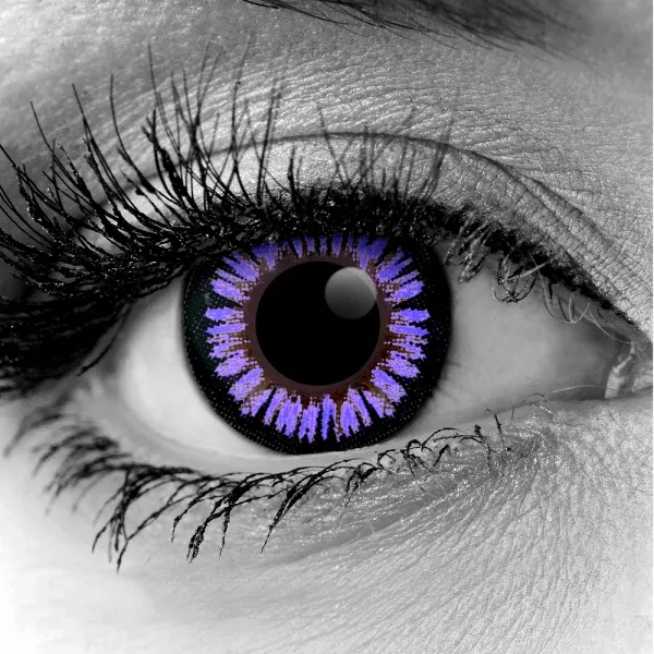 Color Max Violet Contact Lenses