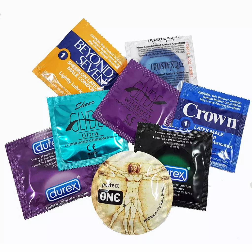 Condom sampler