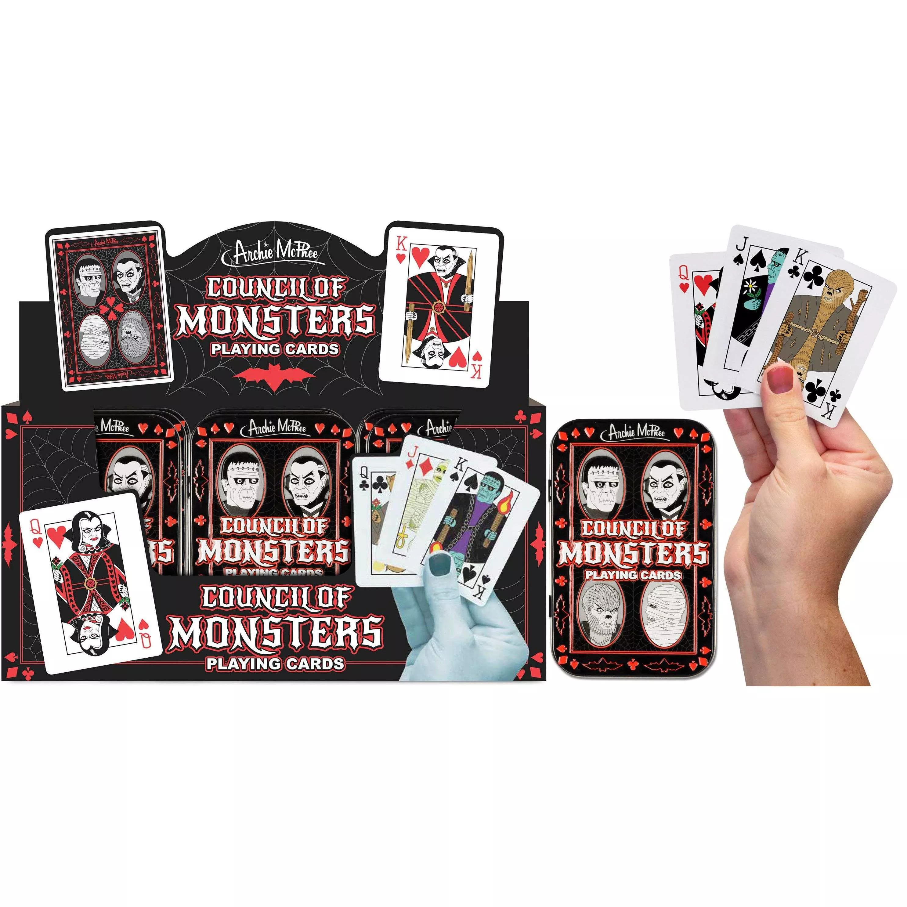 Council of Monsters Playing Cards