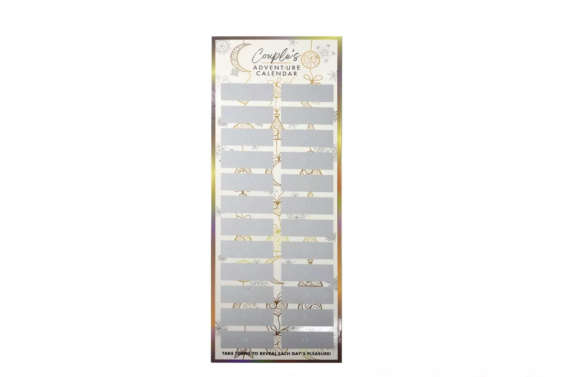 COUPLE'S Scratchy Advent-ure Calendar - CC