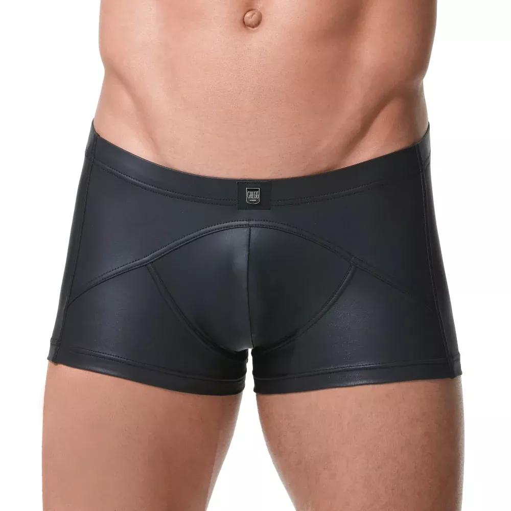 Crave Faux-Leather Boxer Brief
