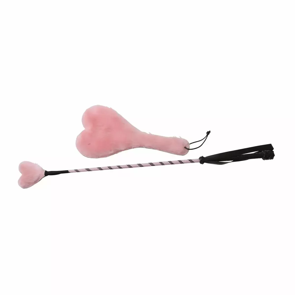 Crop with Heart Fluff Tip