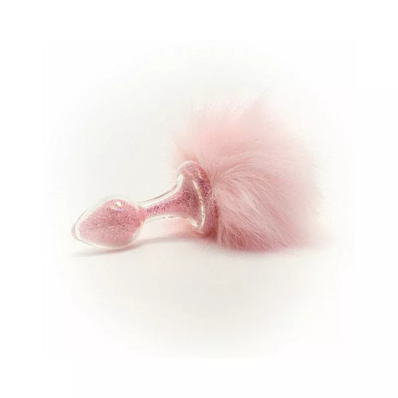 Crystal Delights Magnetic Sparkle Bunny Tail Plug