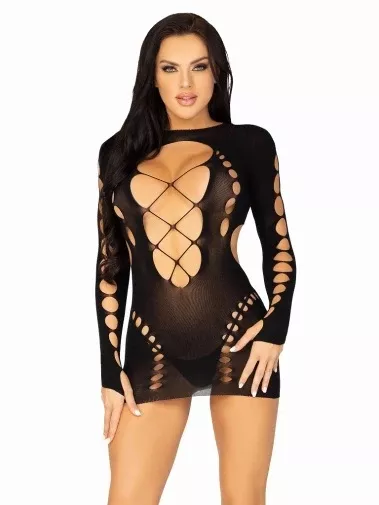Cut Out Mini Dress